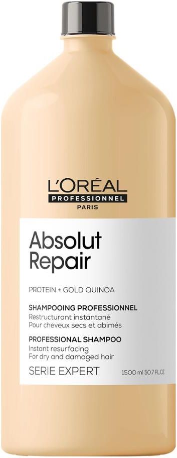 loreal absolut repair gold szampon regenerujący do włosów zniszczonych