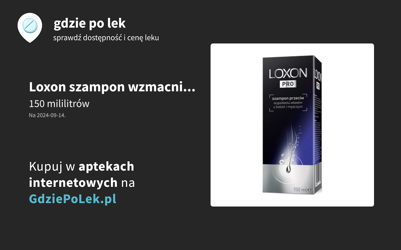 szampon dla mezczyzn dostepny tylko w aptekach