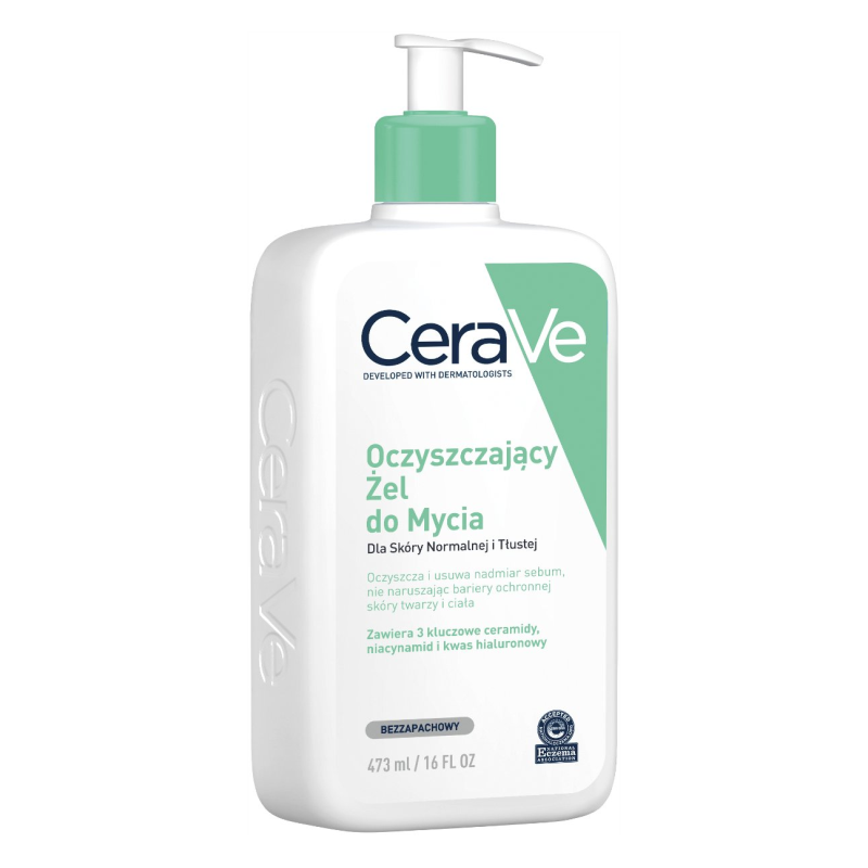 cerave oczyszczający żel do mycia 473 ml