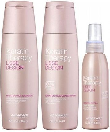 alfaparf keratin therapy szampon i odżywka opinie
