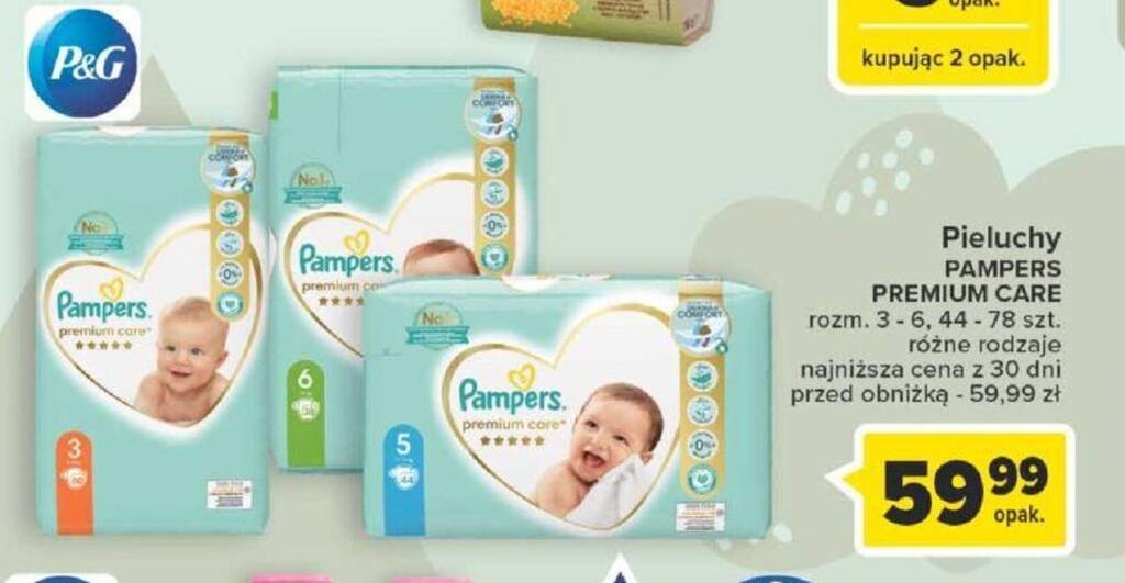 carrefour pieluchy pampers