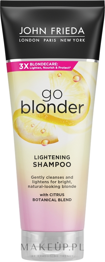 szampon rozjaśniający blond włoswó