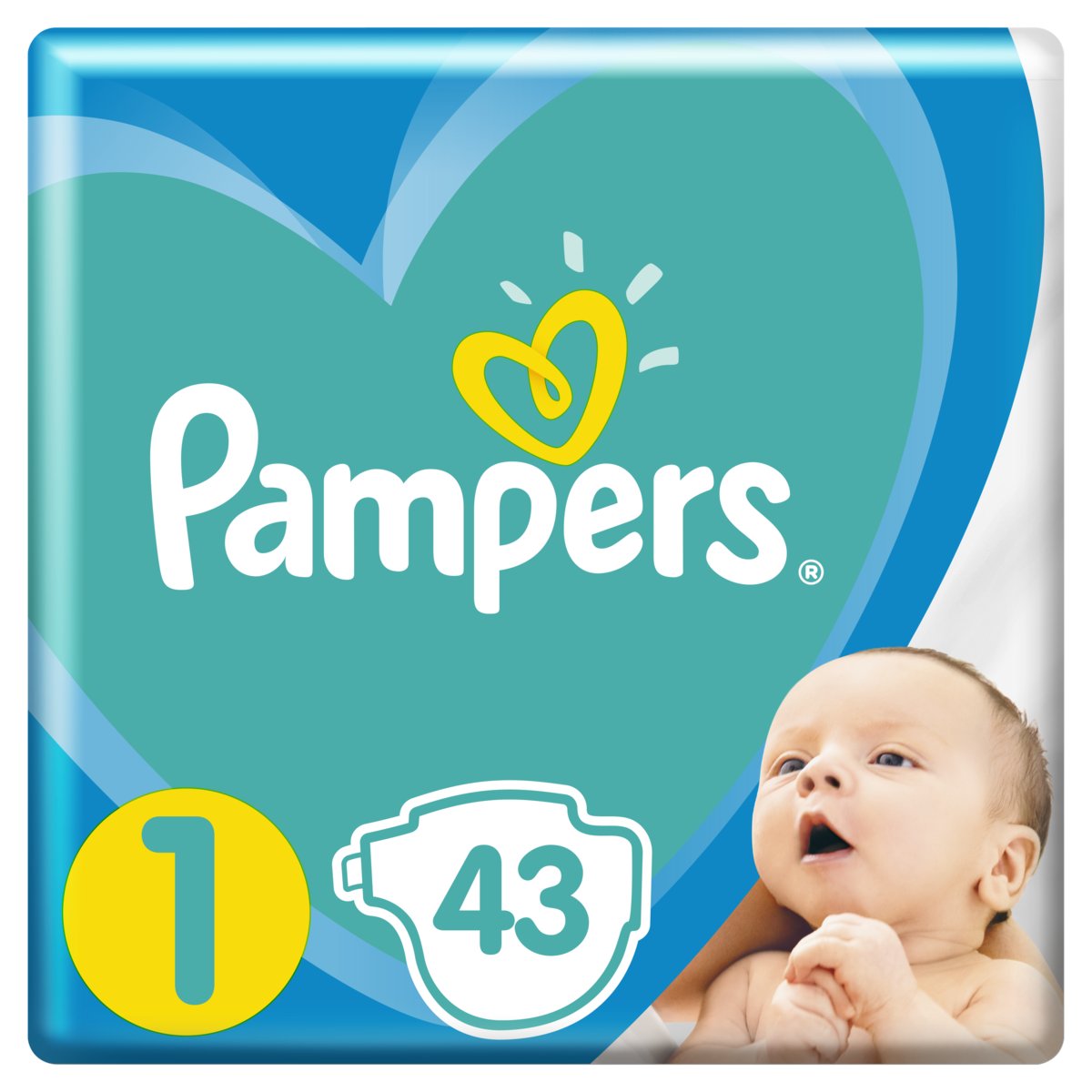 pampers new baby pieluchy jednorazowe rozmiar 1 newborn 2-5 kg