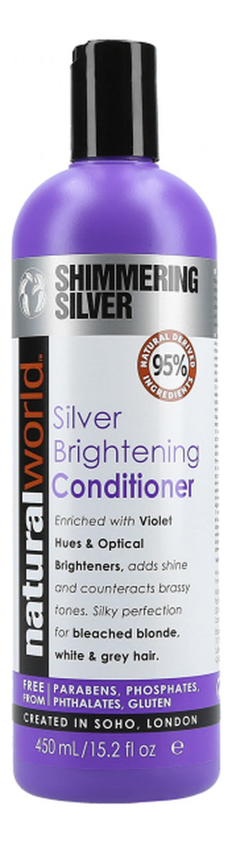 odżywka do włosów blond shimmering silver natural world wizaz