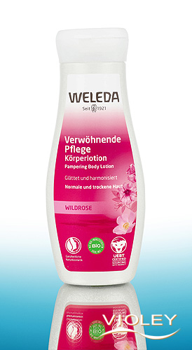 wild rose pampering body lotion