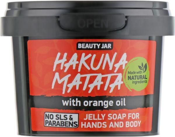 Beauty Jar „Hakuna Matata” - mydło w żelu do rąk i ciała 130g