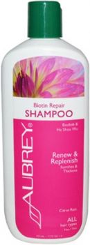 szampon wzmacniająco-regenerujący z biotyną aubrey 325 ml