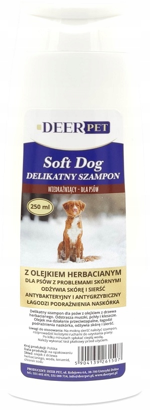 szampon dla psów z problemami skórnymi