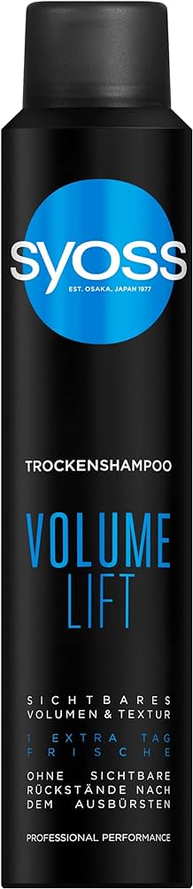 syoss volume lift suchy szampon do włosów