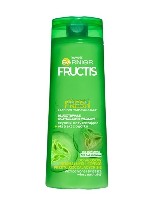 szampon bez parabenów i silikonow fructis