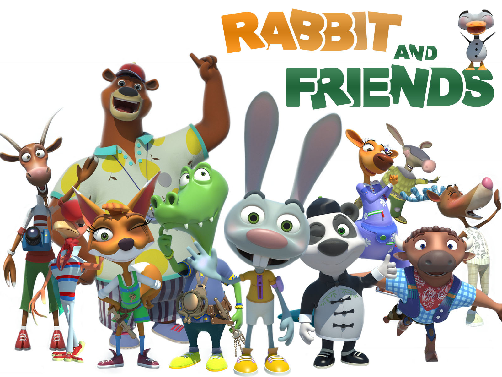 Rabbit and friends