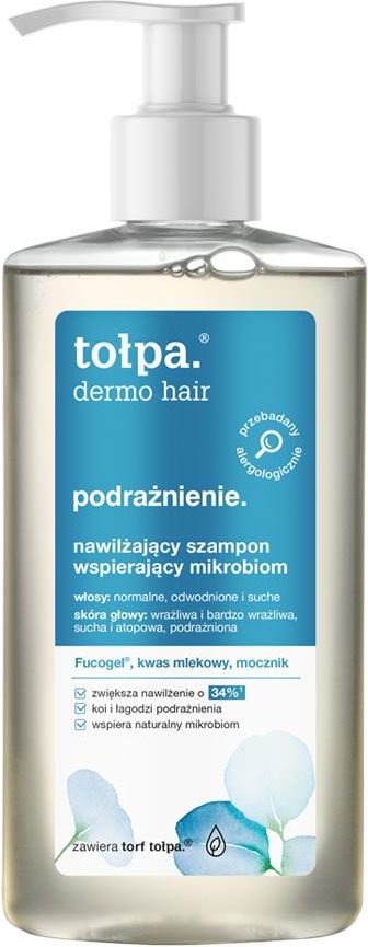 tołpa dermo hair szampon nawilżająco-kojący 250ml