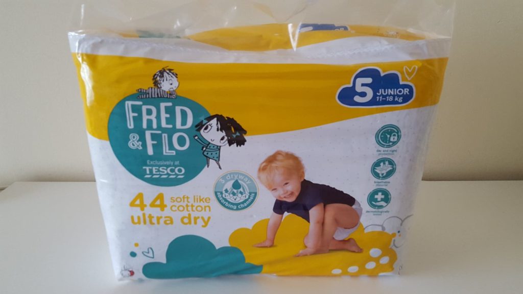 tesco pieluchy fred&flo