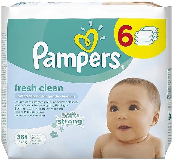 pampers chusteczki fresh clean 64