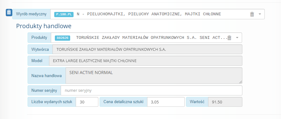 realizacja wniosku na pieluchomajtki w aptece