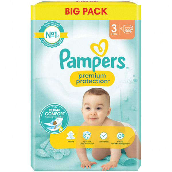 pampers 3 68