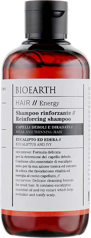 bioearth wzmacniający szampon