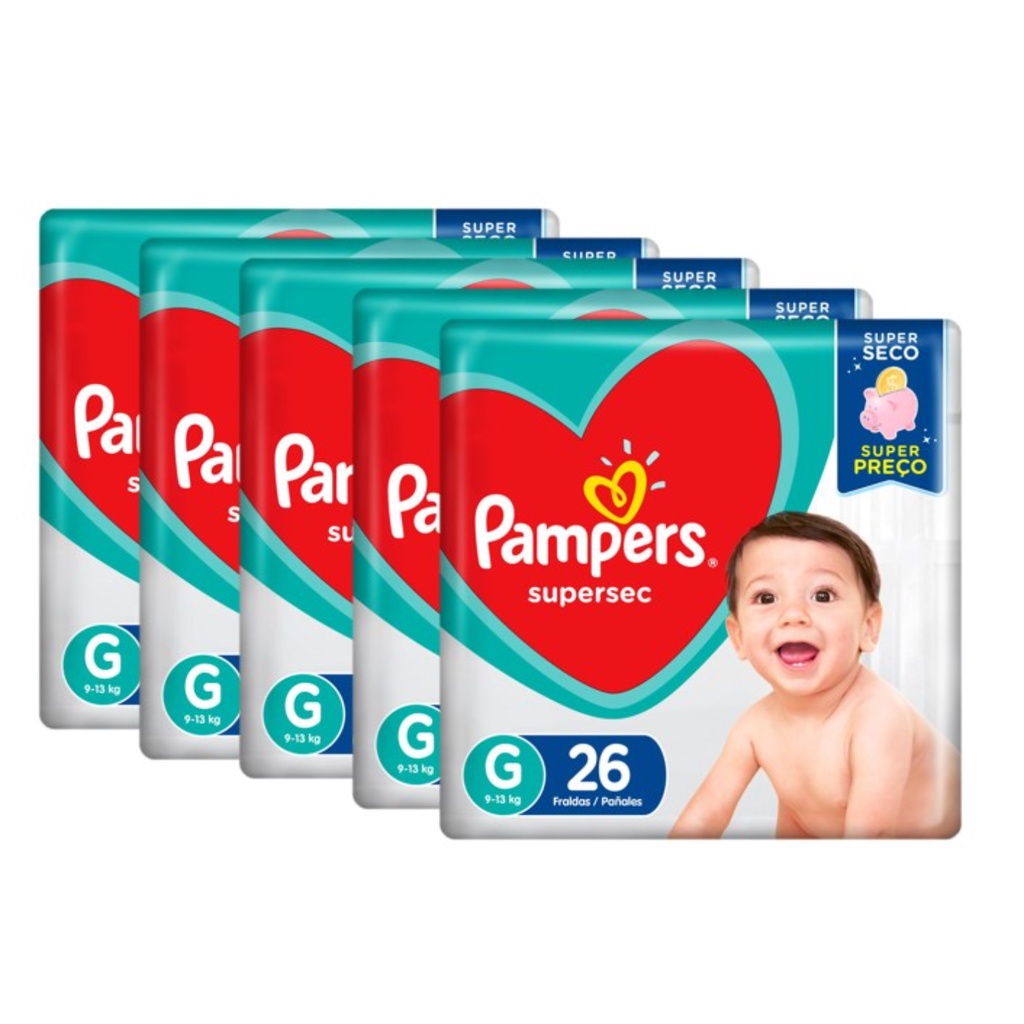 mega pack pampers 5