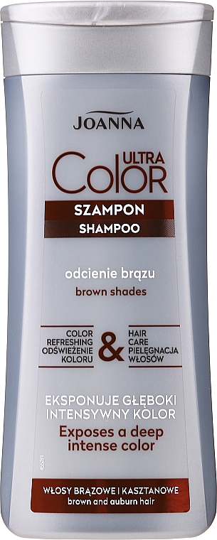 szampon rozjaśniający włosy brązowe