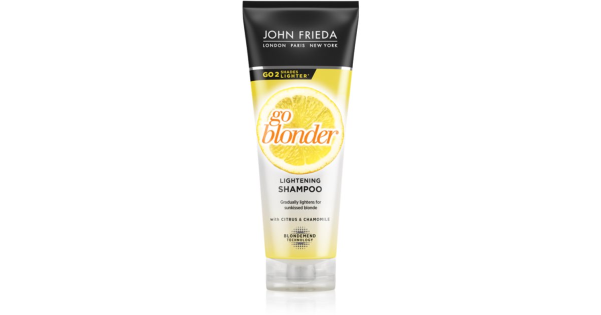 szampon dla blondynek go blonde john frieda