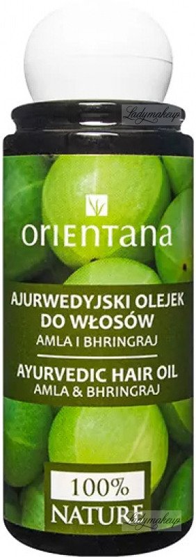 orientana ajurwedyjski olejek do włosów amla i bhringraj