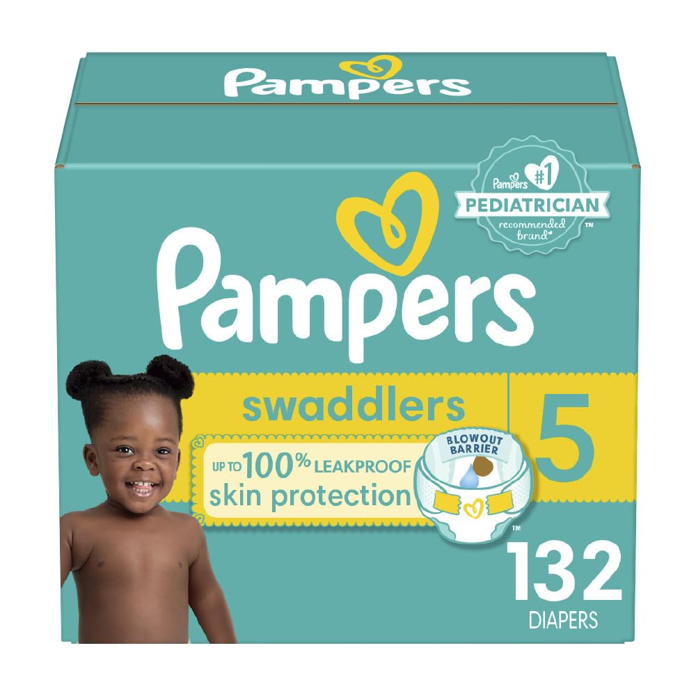 pampers 132 count size 4