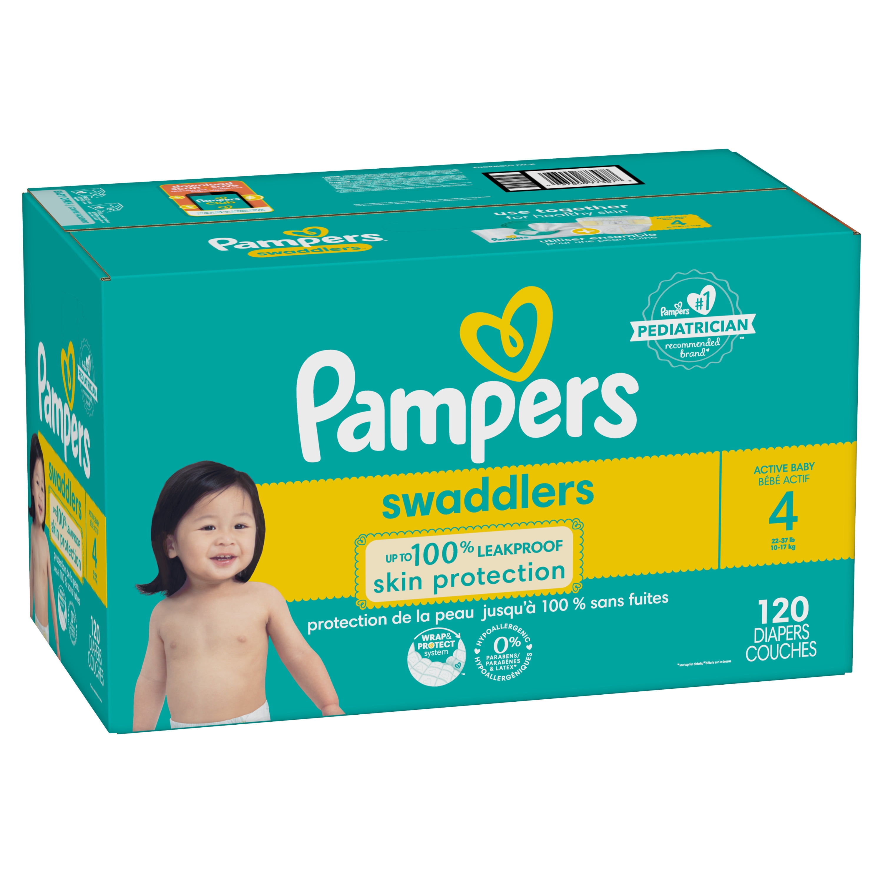 pampers 4 120 szt