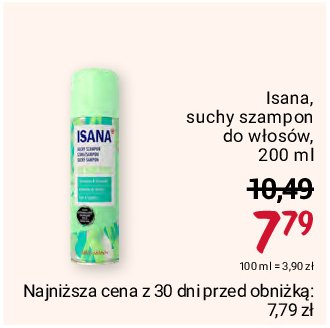 suchy szampon isana brąz
