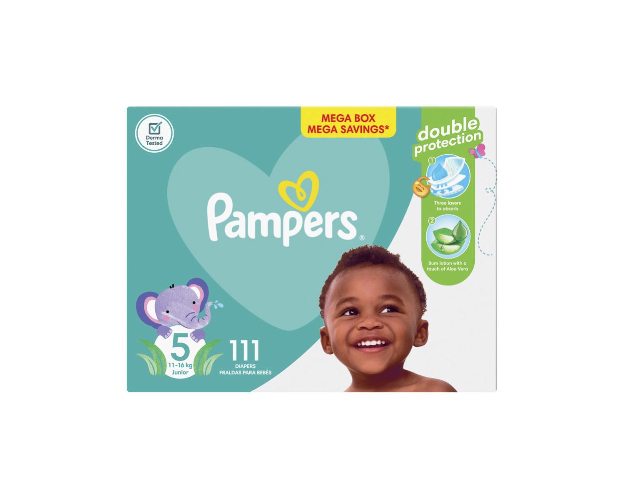 pampers activ baby 5 mega box