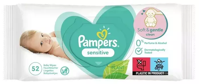 chusteczki pampers sensitive czy fresh