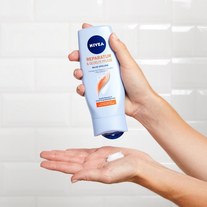 nivea long repair odżywka do włosów zniszczonych