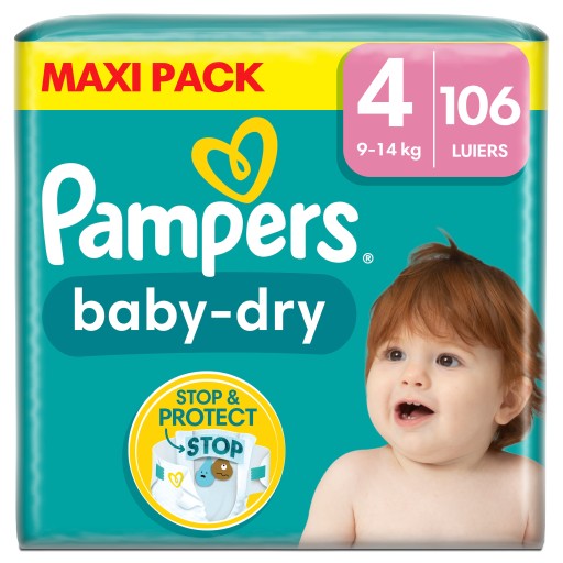 pampers active baby dry 4 106 szt