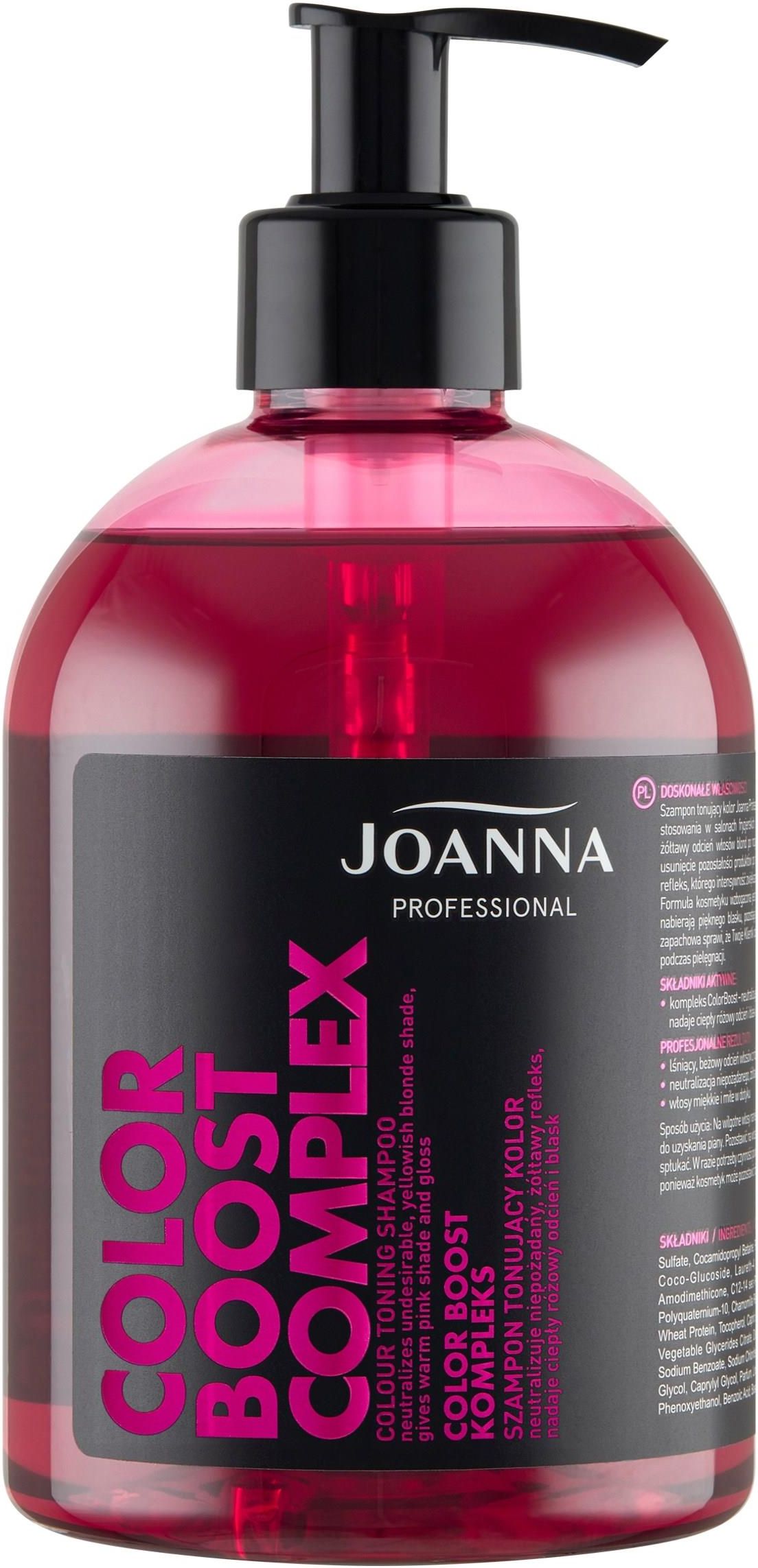 joanna color boost coplex szampon tonujacy