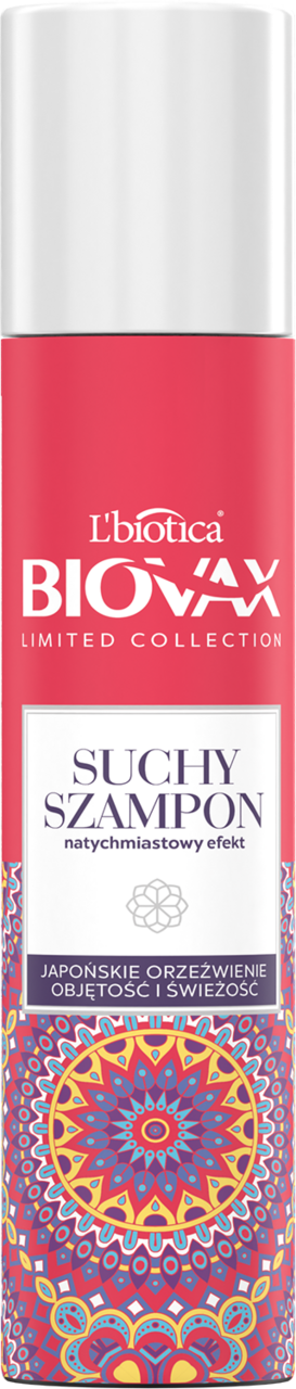 biovax szampon suchy japonska wisnia