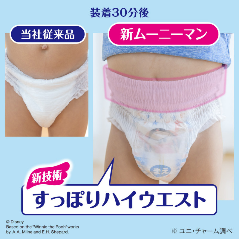 Diapers-panties Moony PBL boy 12-22kg