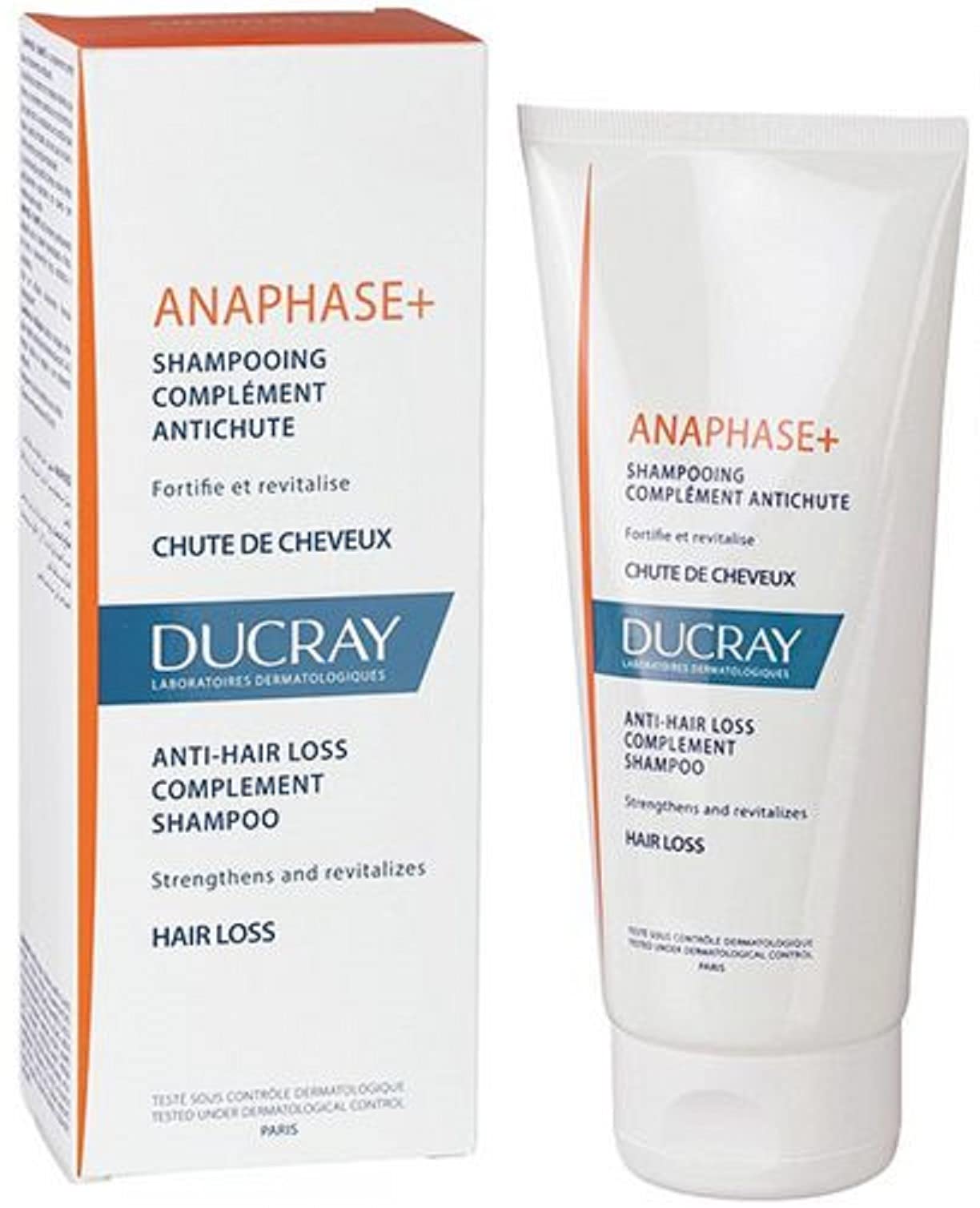 ducray anaphase+ szampon przeciw wypadaniu włosów 400ml anaphase+ odżywka 200ml