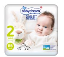 pieluchy babydream fun&fit 2