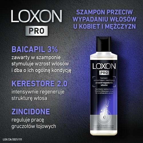 loxon 3 szampon skład