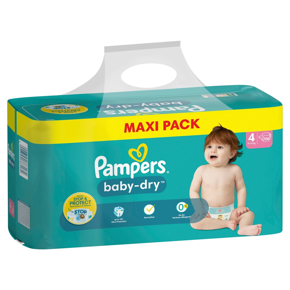pampers maxi pack 4