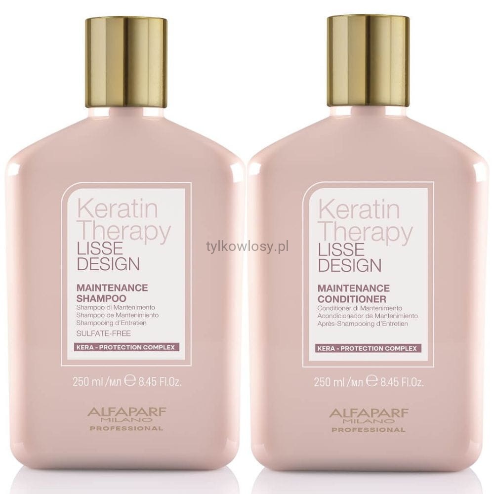 alfaparf keratin therapy lisse design szampon do włosów 250ml wizaz