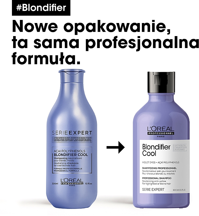szampon loreal professionnel do zoltych wlosow
