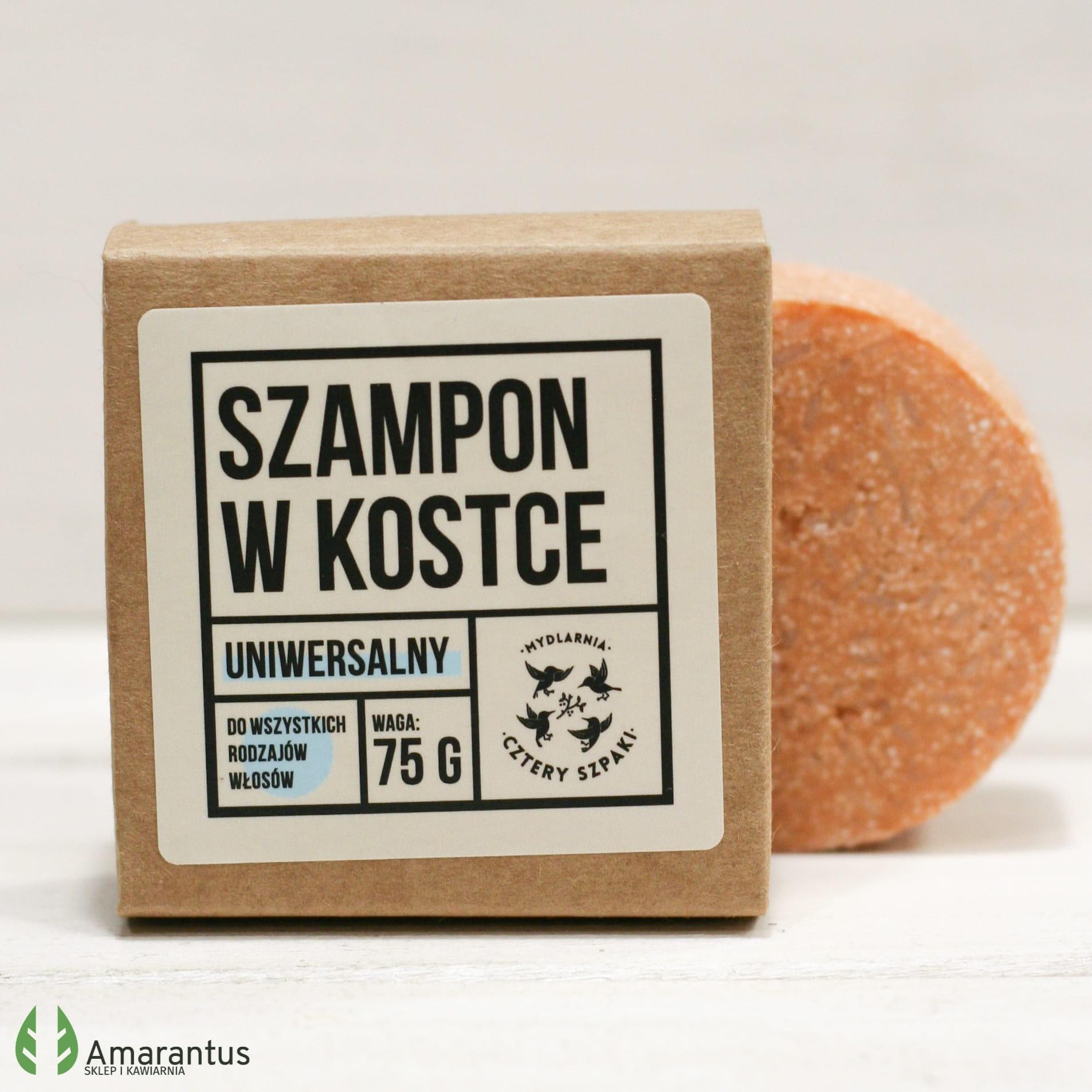 szampon dop włosów w kostce