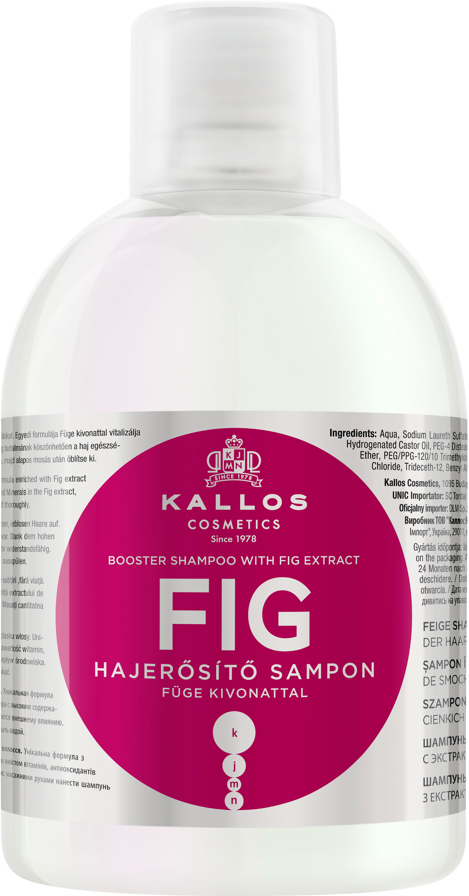 szampon do włosów kallos fig