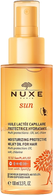 nuxe sun mleczny olejek do włosów opinie
