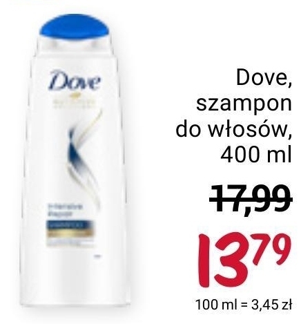 dove szampon nawilżający rossman