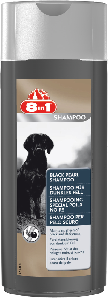 szampon dla biało czarnego psa
