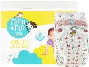 pieluchy tesco fred&flo cena