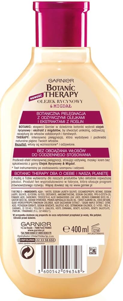 loreal botanicals szampon saflorblute