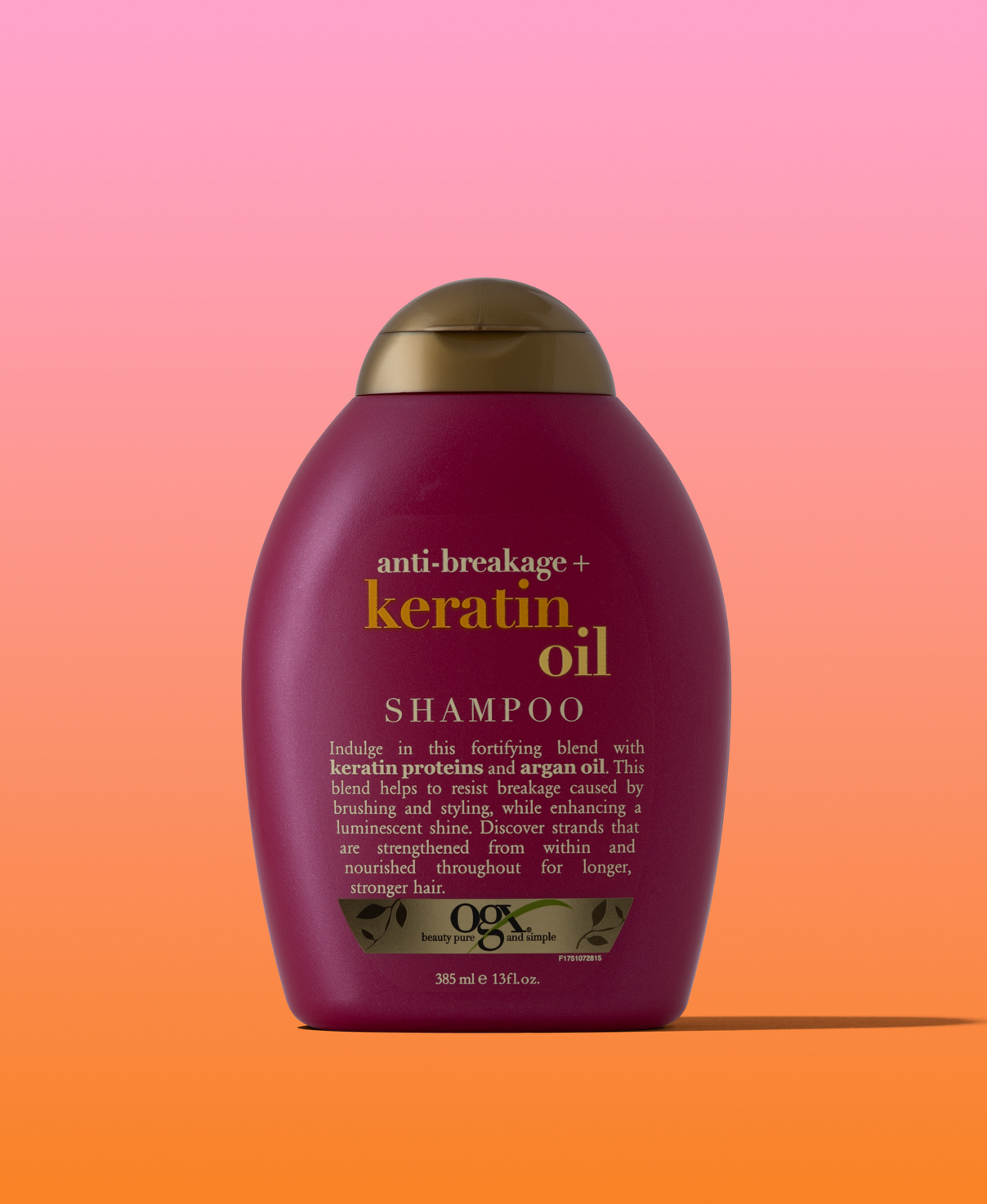 szampon z keratyna anti-breakage keratin oil