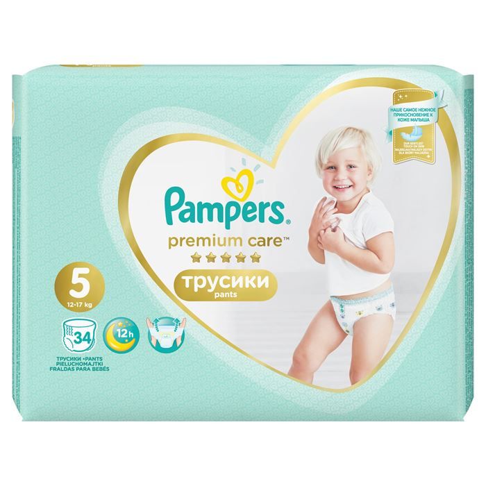 pampers premium care pants 5 34